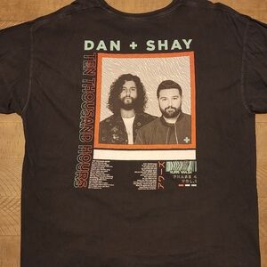 Dan + Shay Black Graphic T-Shirt